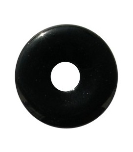 Pendentif Donuts Onyx noir