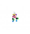 Boucles d'oreille Smarties os de chameau